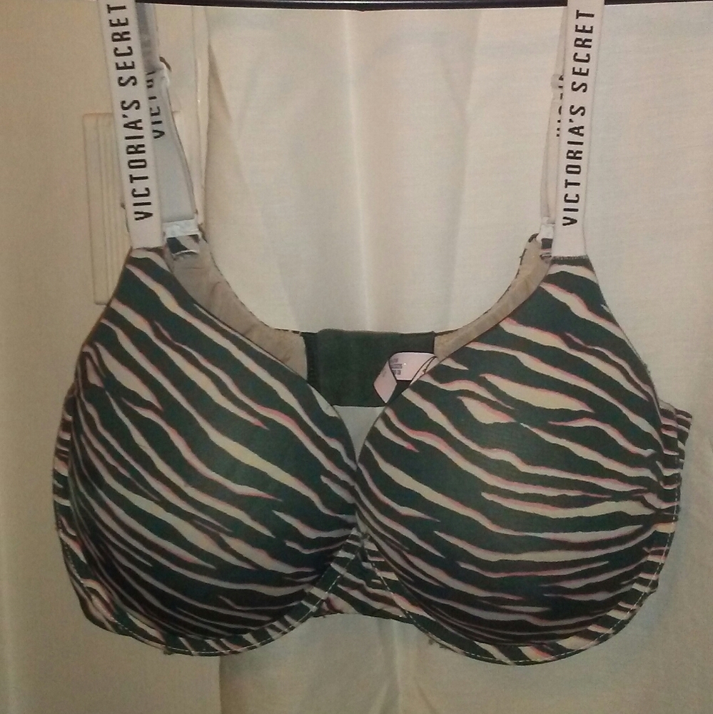 VS zebra print bra